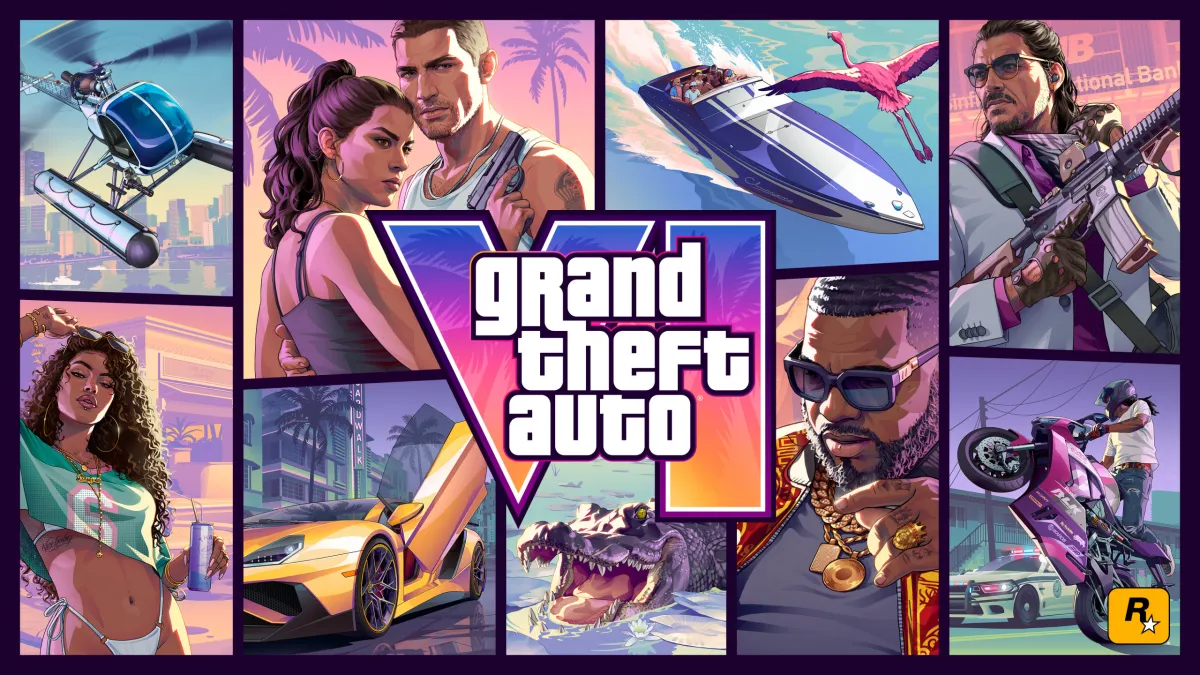 GTA VI official cover art, landscape