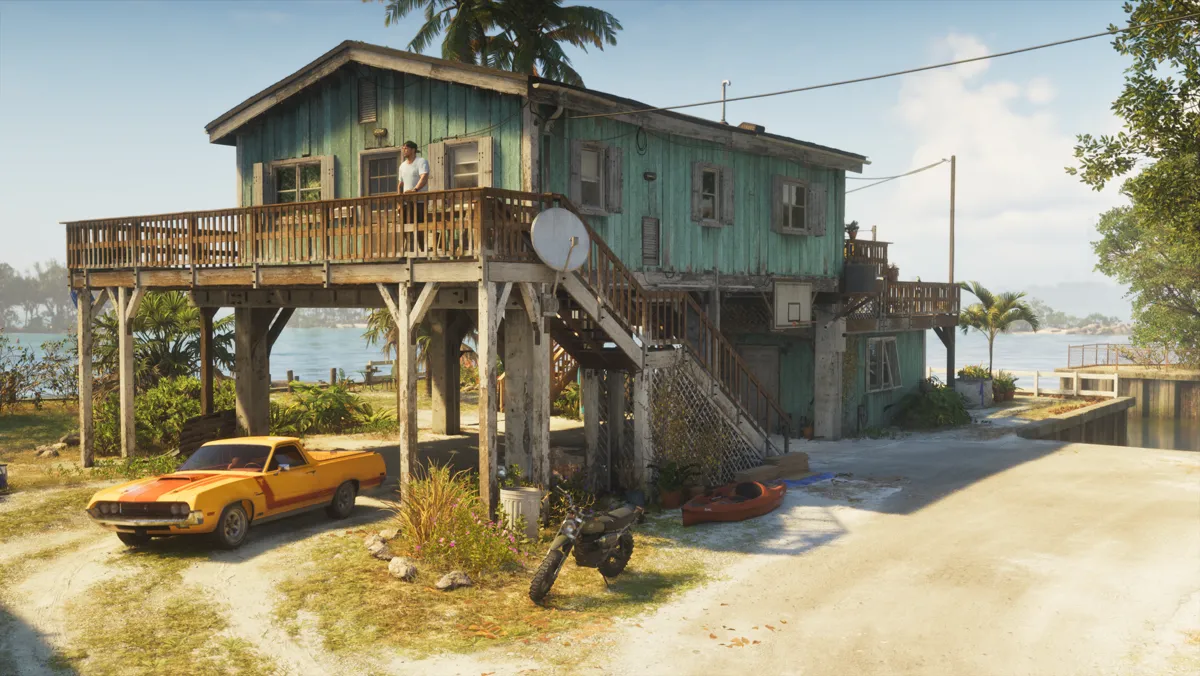 Safehouse Vehicles &mdash; official Rockstar Games press image