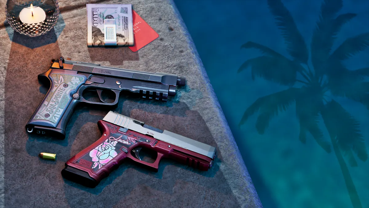 Personalized Weapon Variants &mdash; official Rockstar Games press image