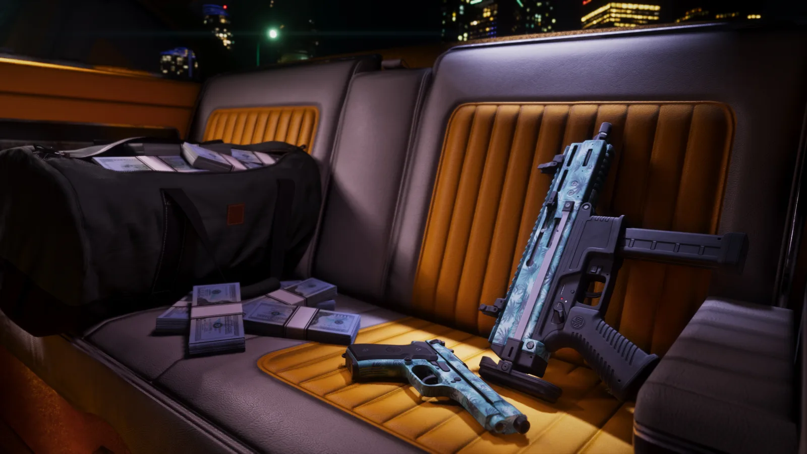 Weapon Pattern &mdash; official Rockstar Games press image