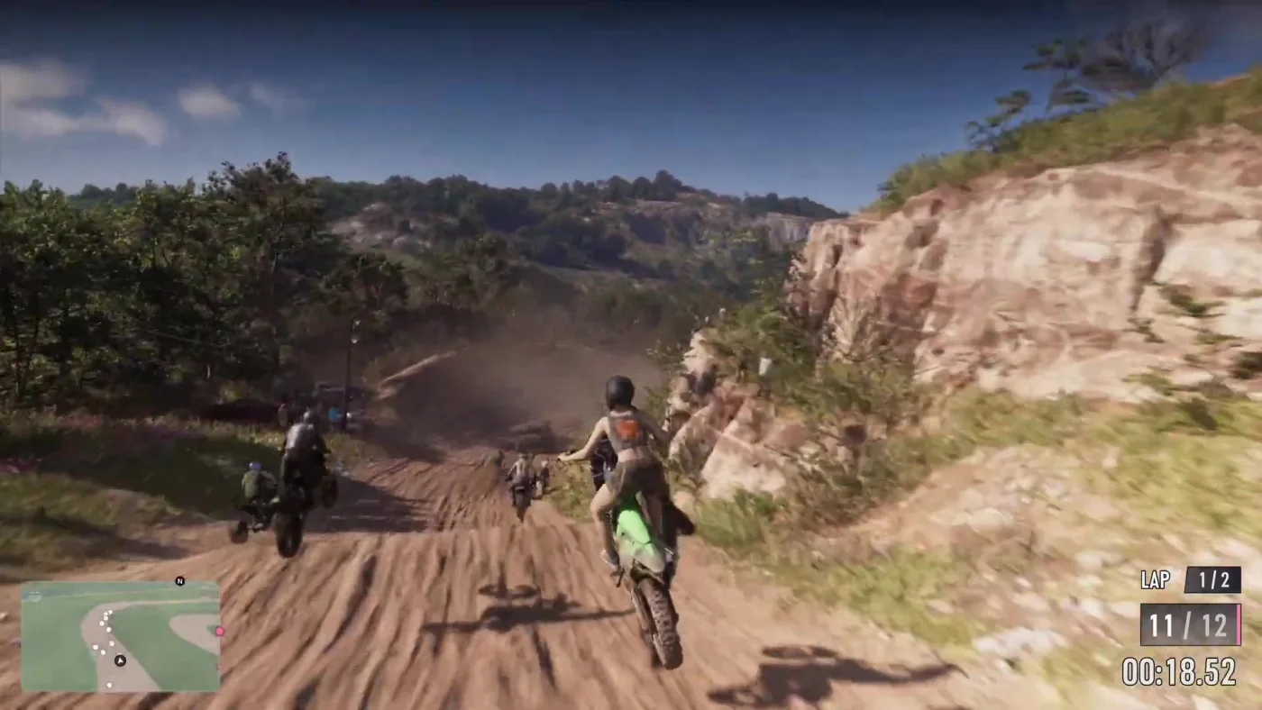 Dirt bike racing in GTA 6