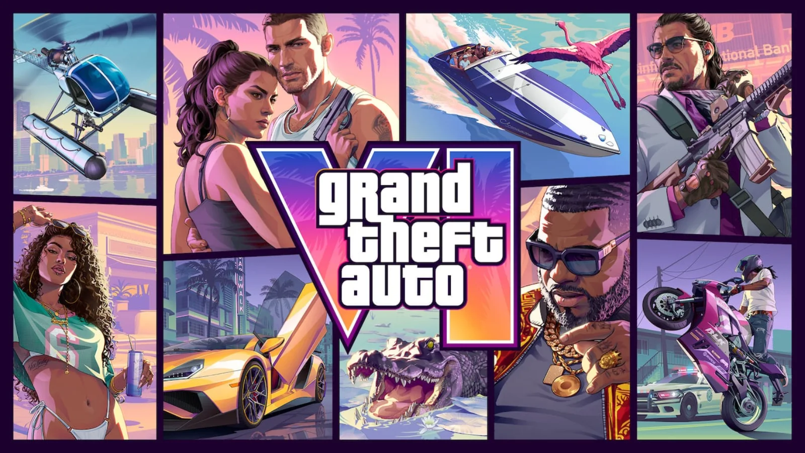 Grand Theft Auto VI cover artwork